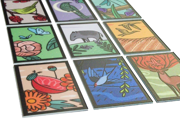 Karty zwierząt w naszej talii hanafuda